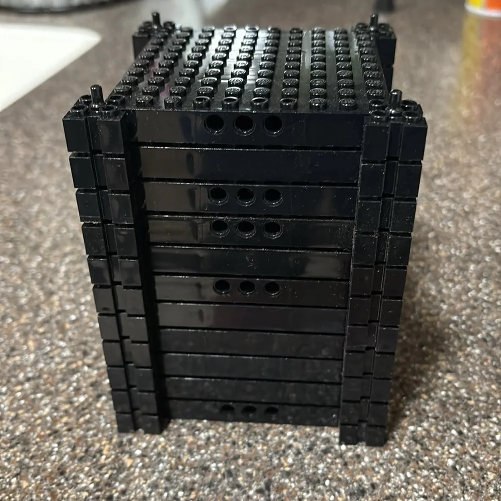 Lego from building played